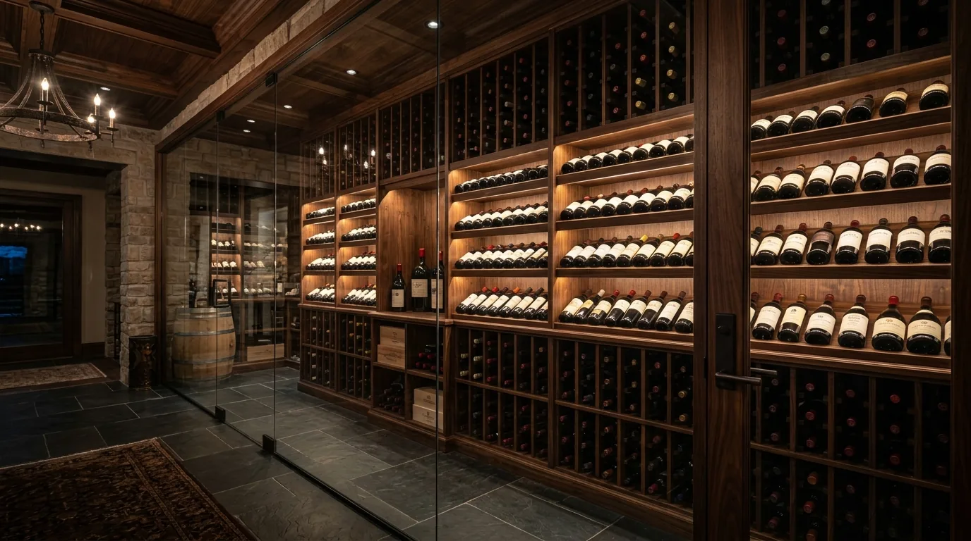 Use wall mounted racks to save floor space